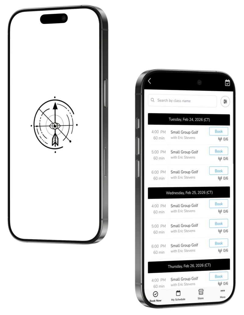 VPA mobile app showing class schedule